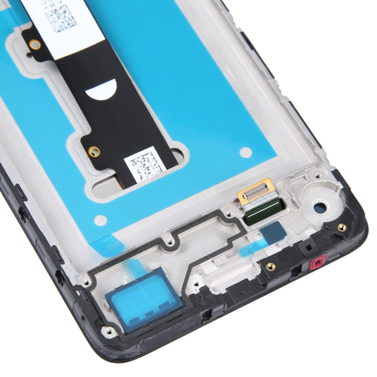 OEM LCD Screen Assembly with Frame for Motorola Moto E22 / E22i - Complete Digitizer Replacement