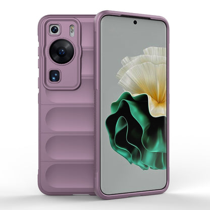 Huawei P60 Magic Shield TPU + Flannel Phone Case - Stylish, Durable, and Lightweight Protection