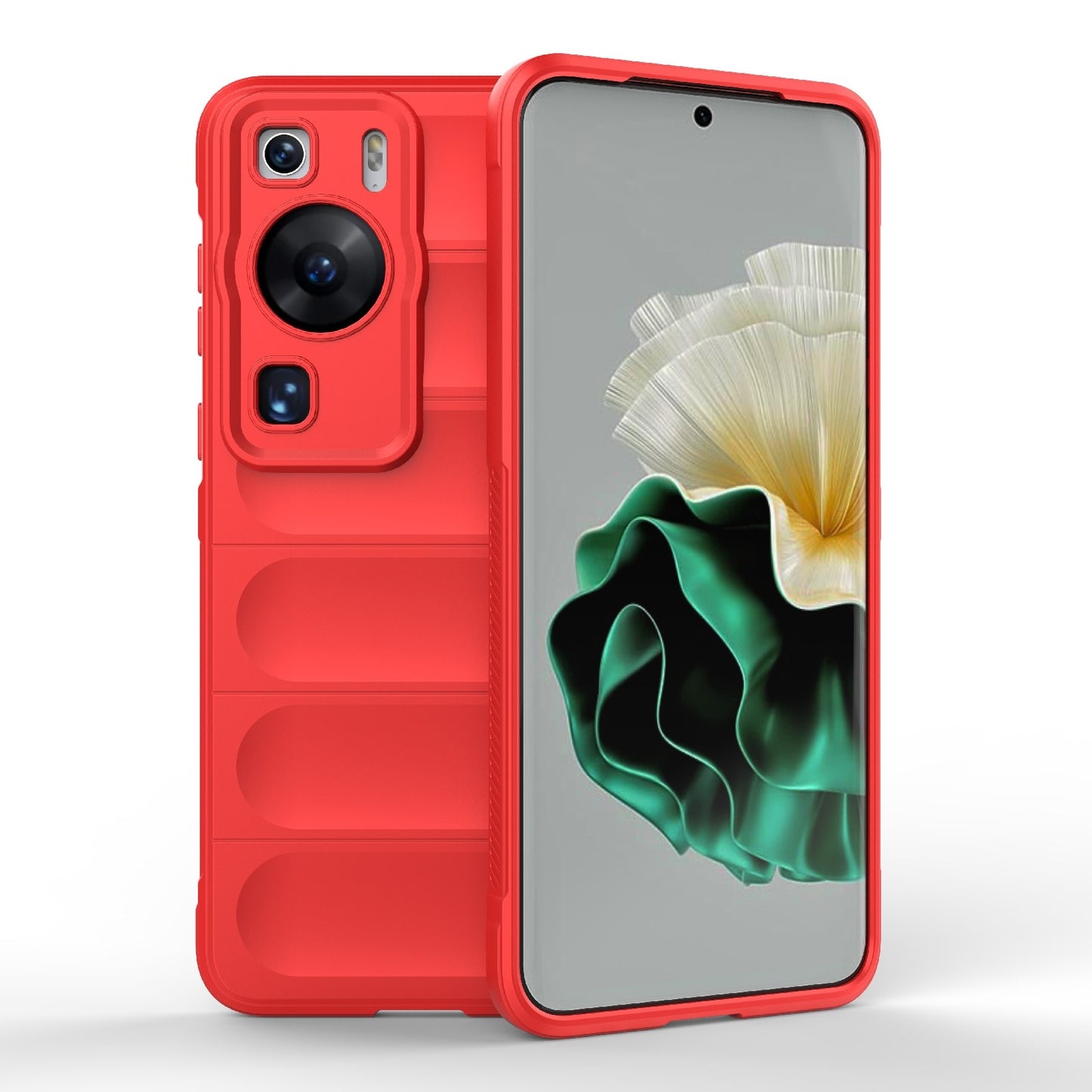 Huawei P60 Magic Shield TPU + Flannel Phone Case - Stylish, Durable, and Lightweight Protection