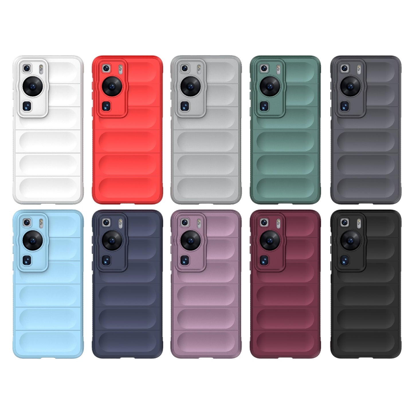 Huawei P60 Magic Shield TPU + Flannel Phone Case - Stylish, Durable, and Lightweight Protection