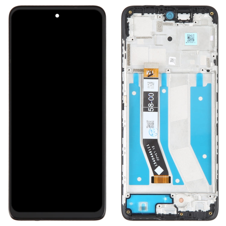 Replacement LCD Screen & Digitizer Assembly for Motorola Moto G73 - Full Assembly with Frame