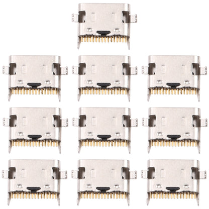 10pcs Charging Port Connector for Samsung Galaxy A04 SM-A045 - Replacement Parts for Mobile Repair