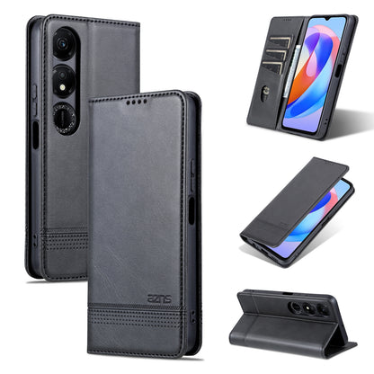 Honor Play 40 Leather Wallet Case with Card Holder & Magnetic Closure