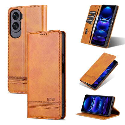 Honor X50i/90 Lite Leather Wallet Case with Card Holder & Magnetic Closure