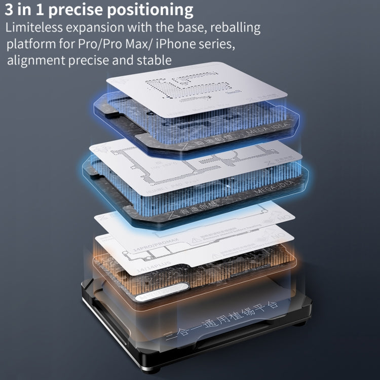 Asus ROG Phone 6 Pro / 6 Mega-Idea Multi-Functional BGA Reballing Platform with Magnetic Base