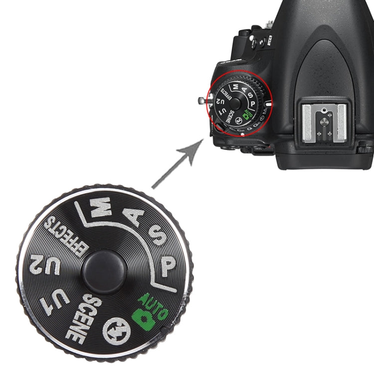 Nikon D750 Original Mode Dial Replacement Wheel - Camera Turntable Repair Part