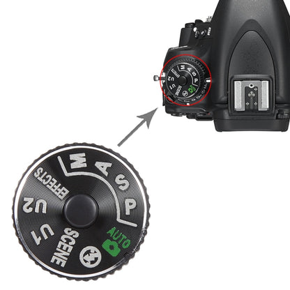 Nikon D750 Original Mode Dial Replacement Wheel - Camera Turntable Repair Part