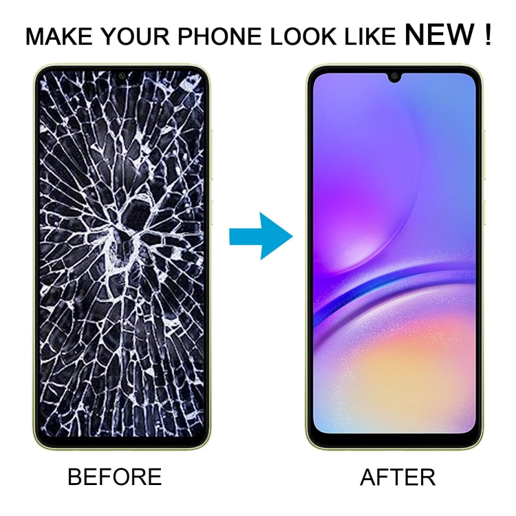 Samsung Galaxy A05 SM-A055 Original LCD Screen & Digitizer Full Assembly - Replace Cracked Display