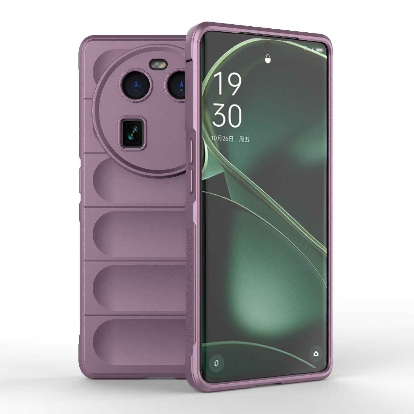 OPPO Find X6 5G Magic Shield TPU + Flannel Phone Case - Stylish, Durable, and Lightweight Protection