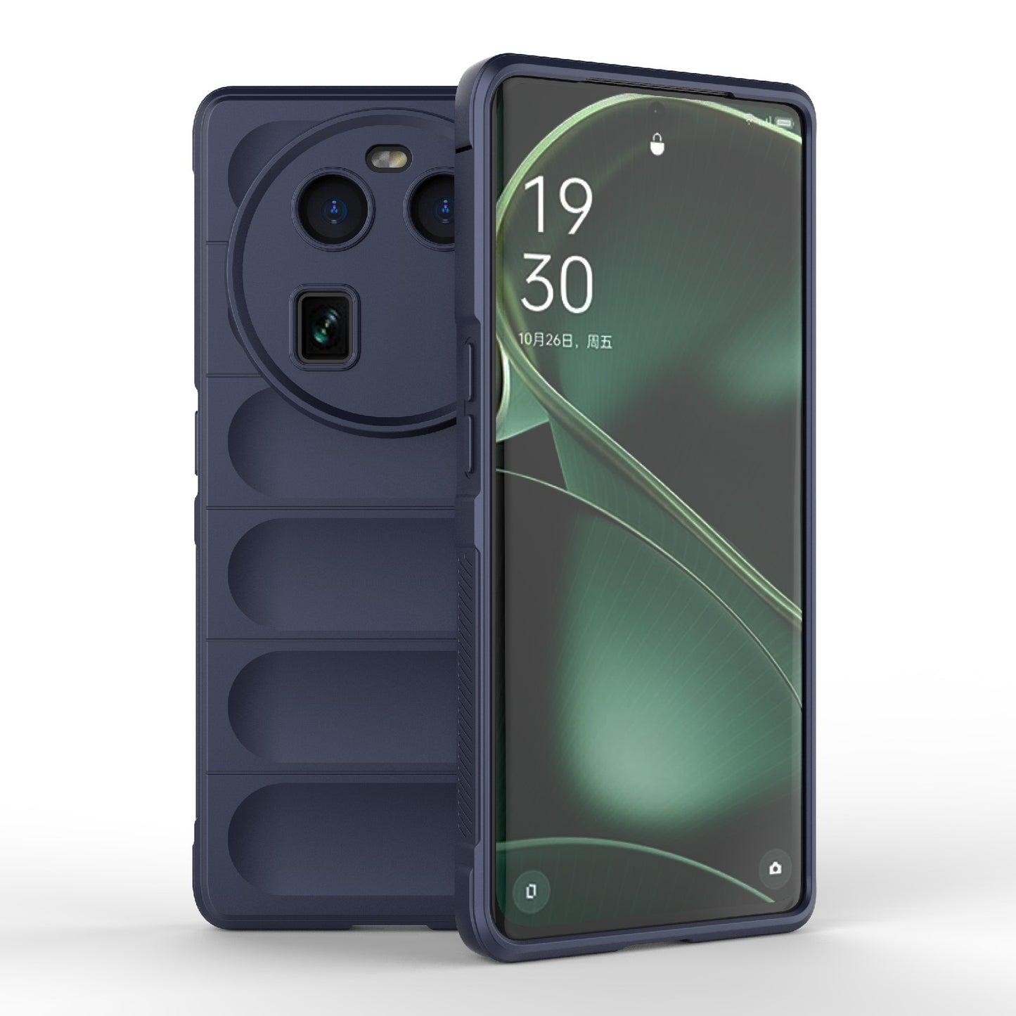 OPPO Find X6 5G Magic Shield TPU + Flannel Phone Case - Stylish, Durable, and Lightweight Protection