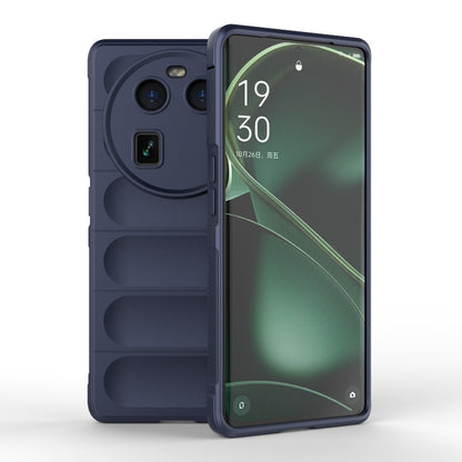 OPPO Find X6 5G Magic Shield TPU + Flannel Phone Case - Stylish, Durable, and Lightweight Protection