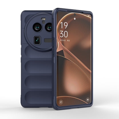 OPPO Find X6 Pro 5G Magic Shield TPU + Flannel Phone Case - Stylish, Durable, and Lightweight Protection