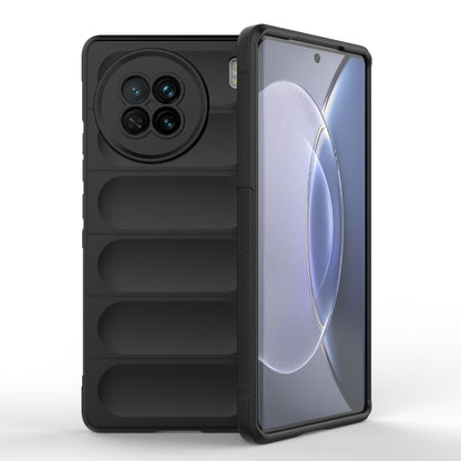 vivo X90 5G Magic Shield TPU + Flannel Phone Case - Stylish, Durable, and Lightweight Protection