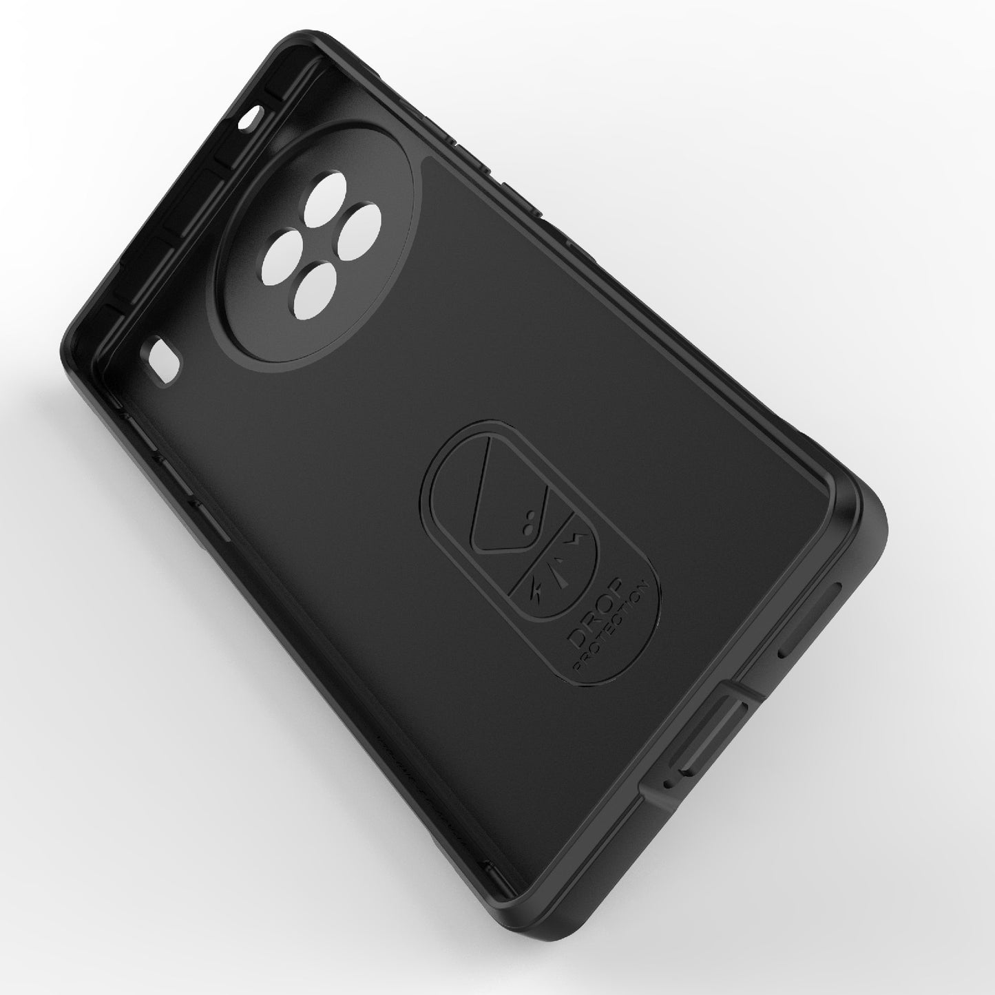 vivo X90 5G Magic Shield TPU + Flannel Phone Case - Stylish, Durable, and Lightweight Protection