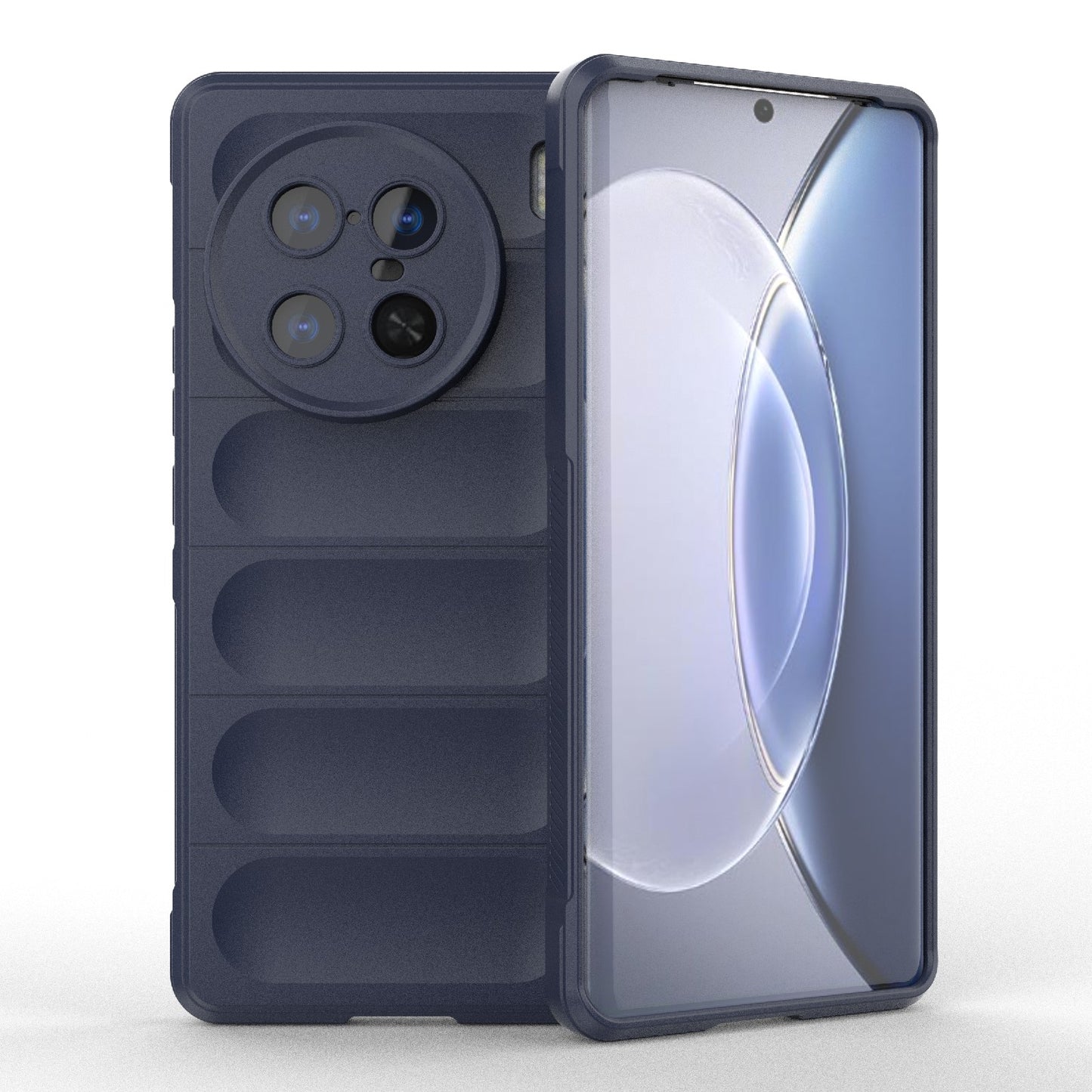 vivo X90 Pro 5G Magic Shield TPU + Flannel Phone Case - Stylish, Durable, and Lightweight Protection