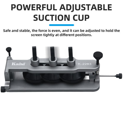 Kaisi K-2283 Universal Unheated LCD Screen Separator Fixture with Adjustable Suction Cup & Camera Protection