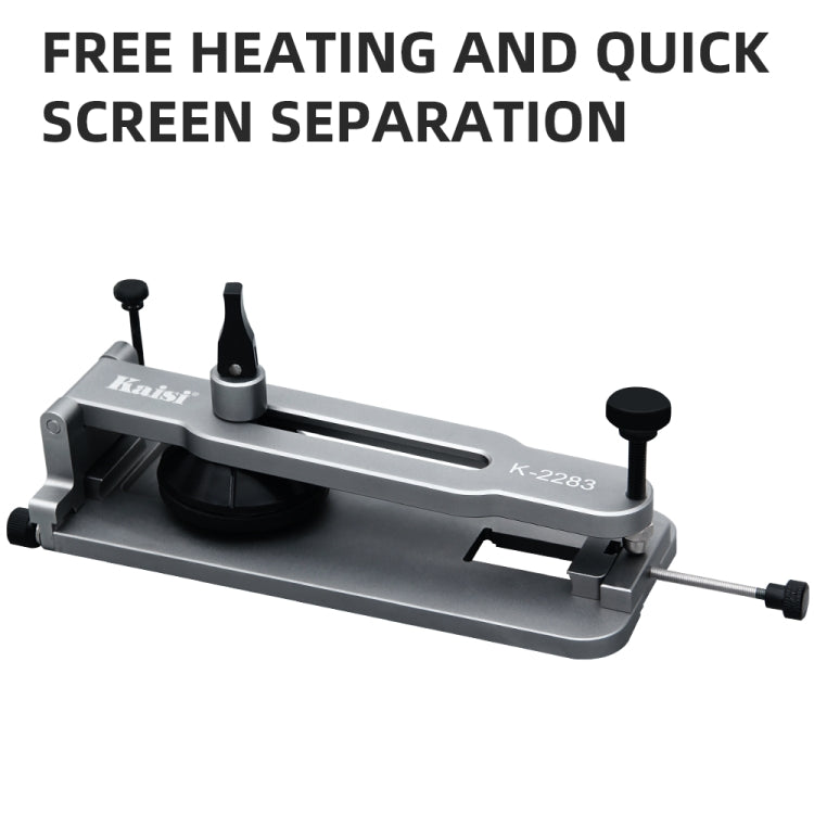 Kaisi K-2283 Universal Unheated LCD Screen Separator Fixture with Adjustable Suction Cup & Camera Protection