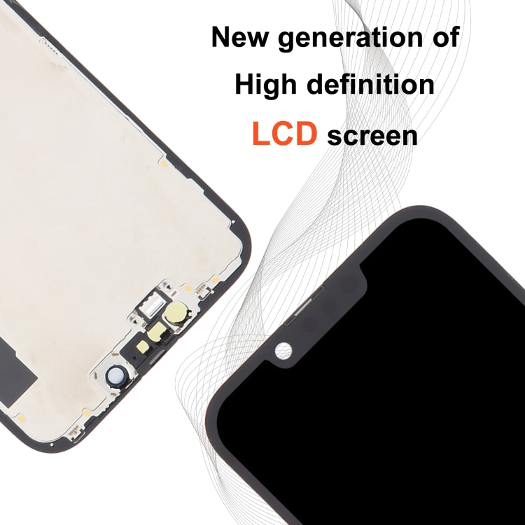 RJ Inell LCD Screen Replacement for iPhone 14 - High Brightness, Wide Viewing Angle, Touch Digitizer Assembly