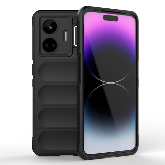 Realme GT Neo 5 5G Magic Shield TPU + Flannel Phone Case - Stylish, Durable, and Lightweight Protection