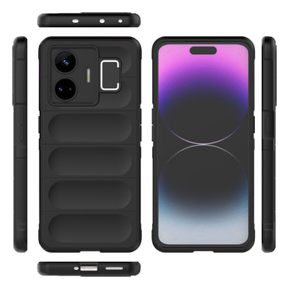Realme GT Neo 5 5G Magic Shield TPU + Flannel Phone Case - Stylish, Durable, and Lightweight Protection