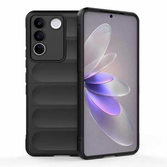 vivo S16e 5G Magic Shield TPU + Flannel Phone Case - Stylish, Durable, and Lightweight Protection