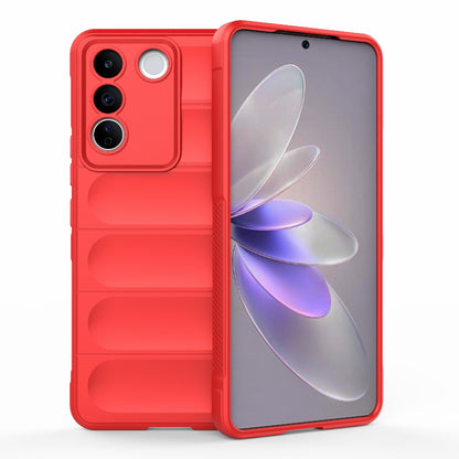 vivo S16e 5G Magic Shield TPU + Flannel Phone Case - Stylish, Durable, and Lightweight Protection