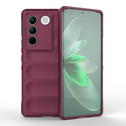 vivo S16e 5G Magic Shield TPU + Flannel Phone Case - Stylish, Durable, and Lightweight Protection