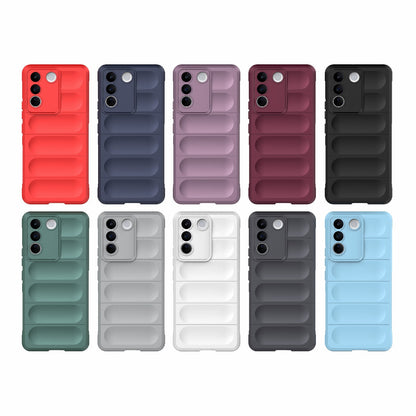 vivo S16e 5G Magic Shield TPU + Flannel Phone Case - Stylish, Durable, and Lightweight Protection