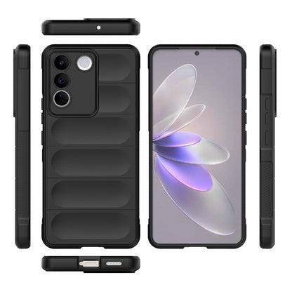 vivo S16e 5G Magic Shield TPU + Flannel Phone Case - Stylish, Durable, and Lightweight Protection