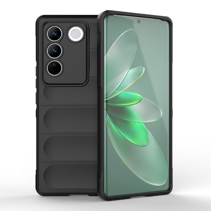 vivo S16 Pro 5G Magic Shield TPU + Flannel Phone Case - Stylish, Durable, and Lightweight Protection