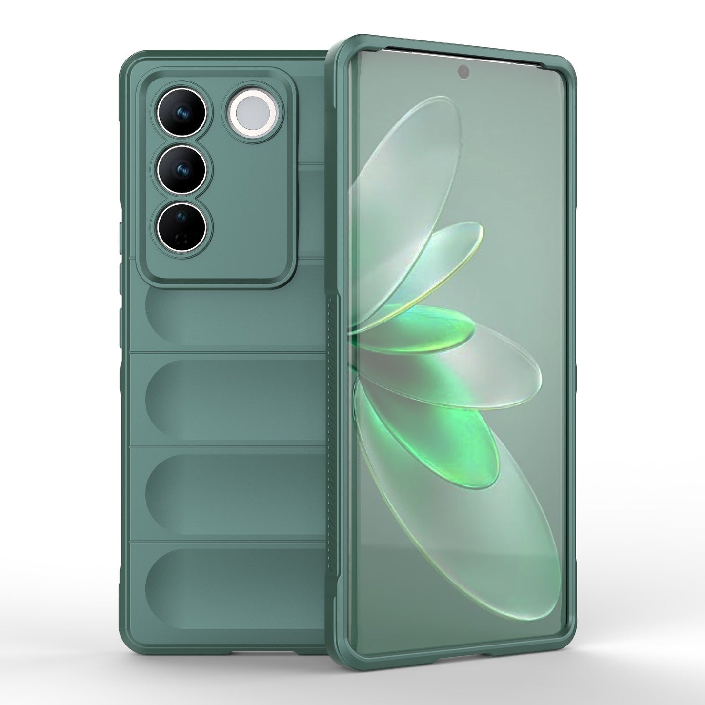 vivo S16 Pro 5G Magic Shield TPU + Flannel Phone Case - Stylish, Durable, and Lightweight Protection