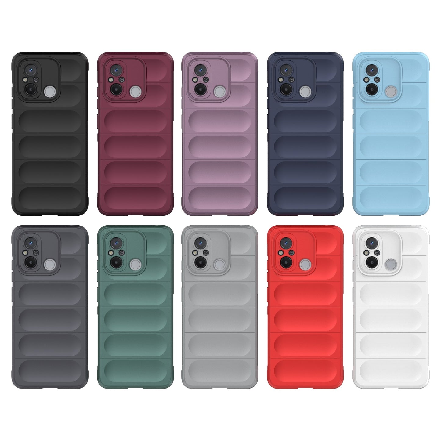 Xiaomi Redmi 12C Magic Shield TPU + Flannel Phone Case - Stylish, Durable, and Lightweight Protection