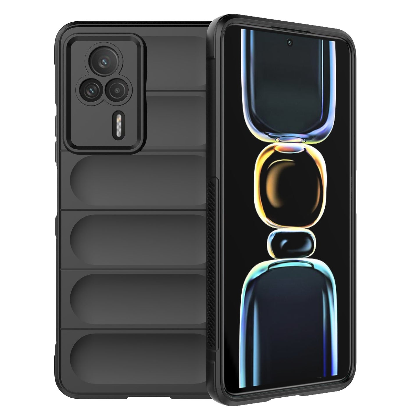 Xiaomi Redmi K60E 5G Magic Shield TPU + Flannel Phone Case - Stylish, Durable, and Lightweight Protection