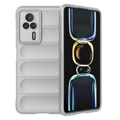 Xiaomi Redmi K60E 5G Magic Shield TPU + Flannel Phone Case - Stylish, Durable, and Lightweight Protection