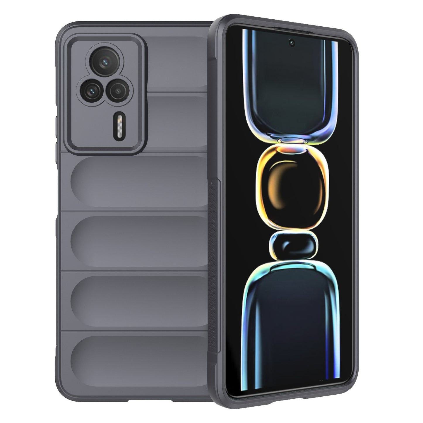 Xiaomi Redmi K60E 5G Magic Shield TPU + Flannel Phone Case - Stylish, Durable, and Lightweight Protection