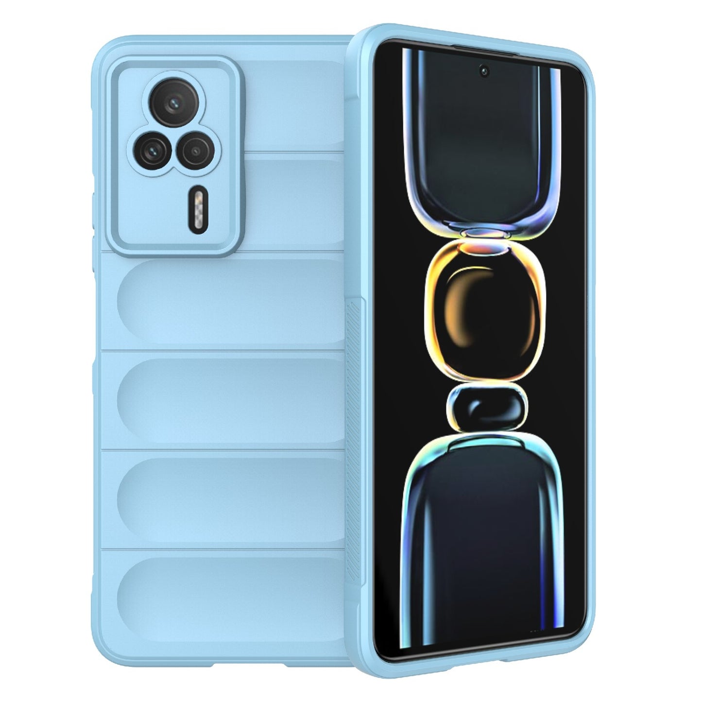 Xiaomi Redmi K60E 5G Magic Shield TPU + Flannel Phone Case - Stylish, Durable, and Lightweight Protection