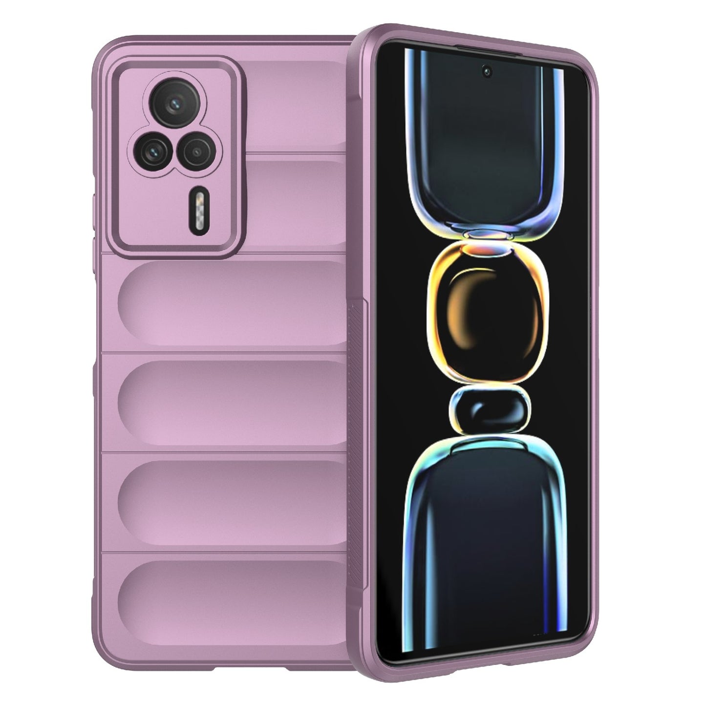 Xiaomi Redmi K60E 5G Magic Shield TPU + Flannel Phone Case - Stylish, Durable, and Lightweight Protection