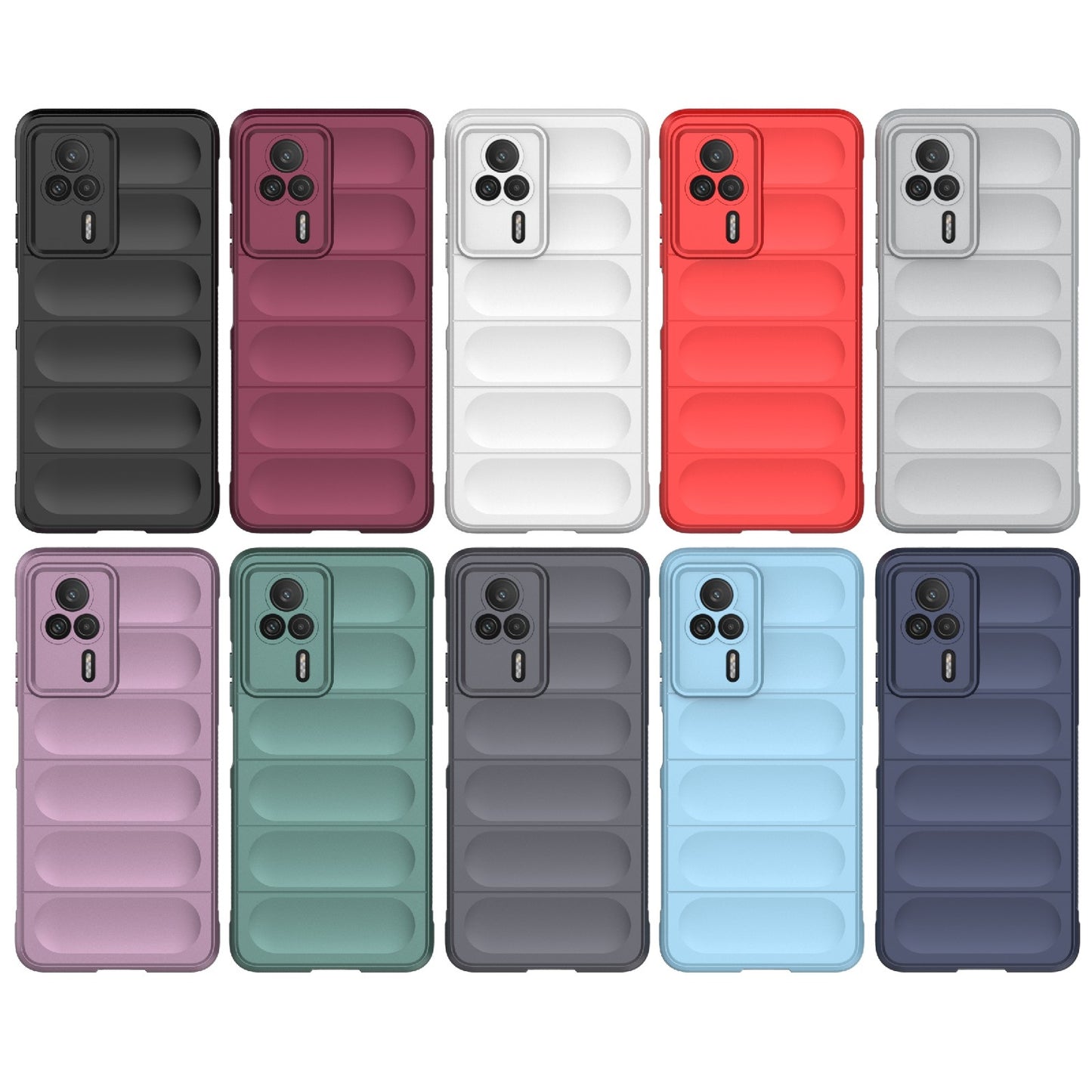 Xiaomi Redmi K60E 5G Magic Shield TPU + Flannel Phone Case - Stylish, Durable, and Lightweight Protection