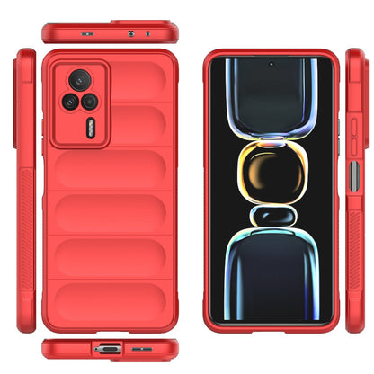 Xiaomi Redmi K60E 5G Magic Shield TPU + Flannel Phone Case - Stylish, Durable, and Lightweight Protection