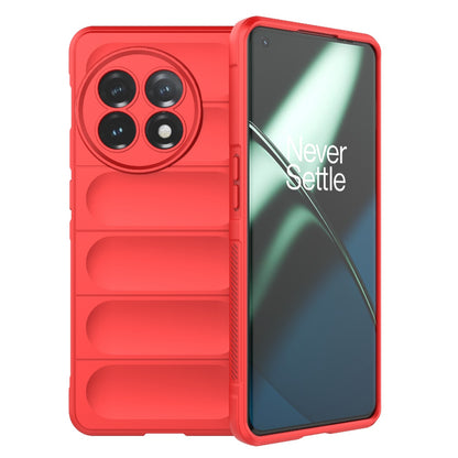 OnePlus 11 5G Magic Shield TPU + Flannel Phone Case - Stylish, Durable, and Lightweight Protection