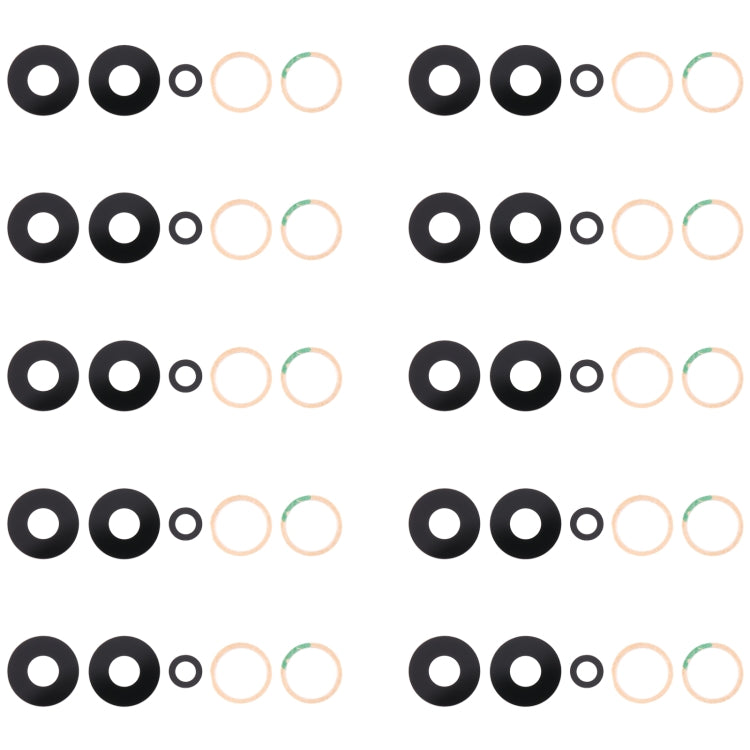 10pcs Replacement Back Camera Lens for Xiaomi Poco X4 GT - Compatible, High-Quality Repair Parts