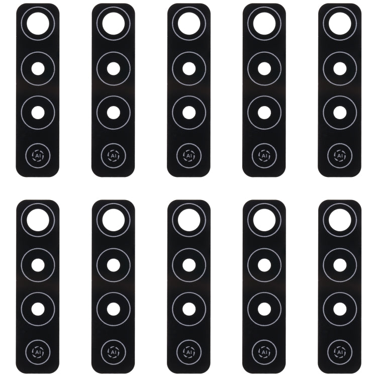 Tecno Camon 17 CG6 - 10pcs Replacement Back Camera Lens for Cracked/Damaged Lenses