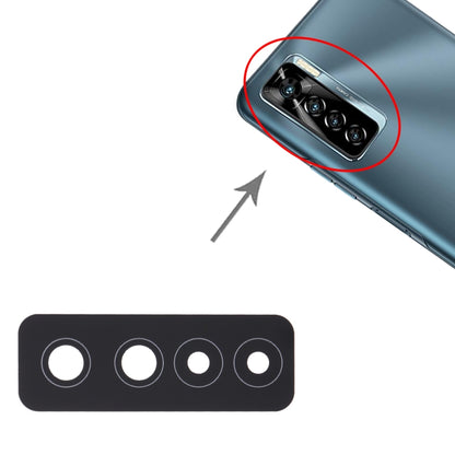10pcs Back Camera Lens Replacement for Tecno Camon 17 Pro CG8 - Fix Broken, Cracked Lenses
