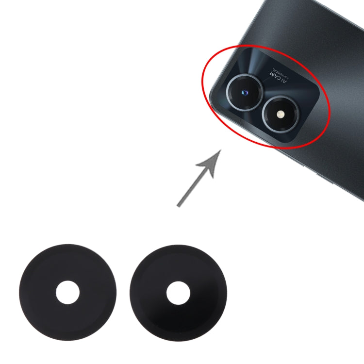 10pcs Replacement Back Camera Lens for Vivo Y02S - Perfect Fit, Quality Checked