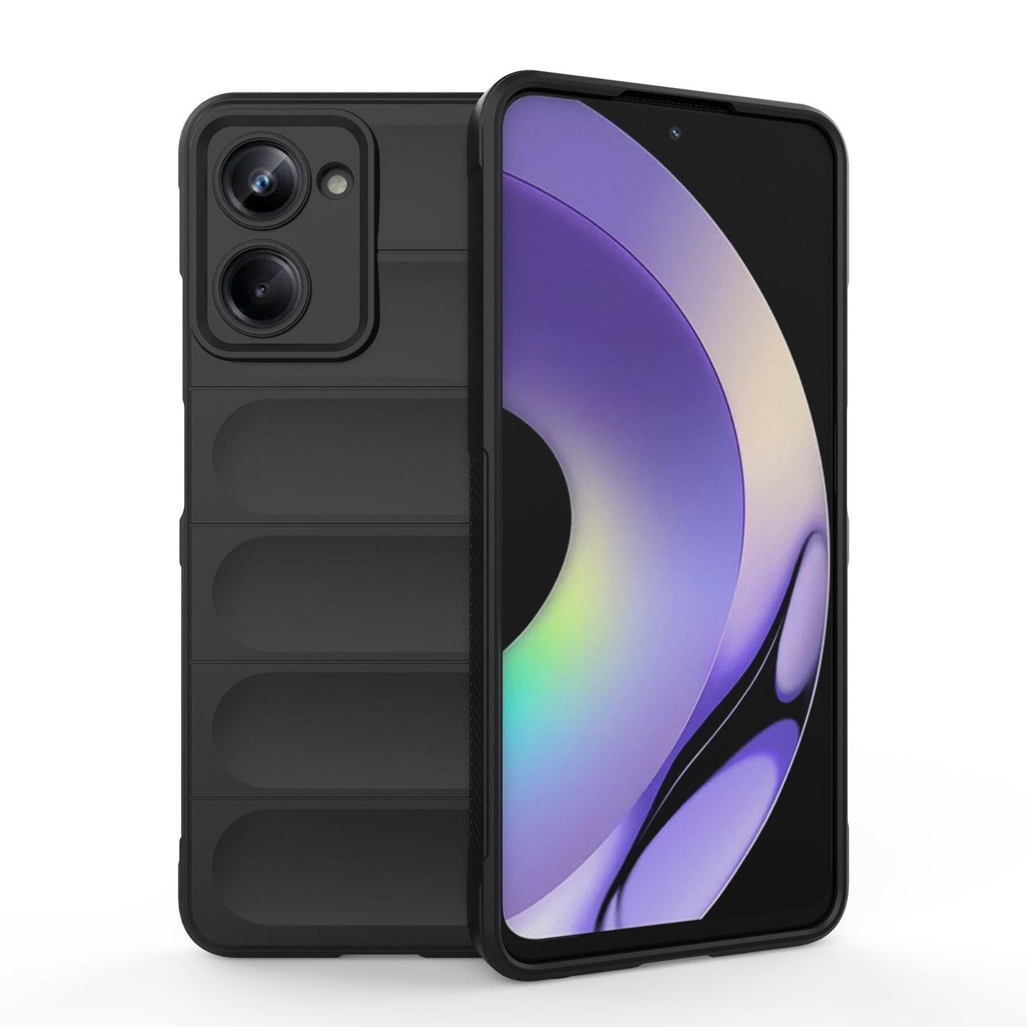 Realme 10 Pro 5G Magic Shield TPU + Flannel Phone Case - Stylish, Durable, and Lightweight Protection