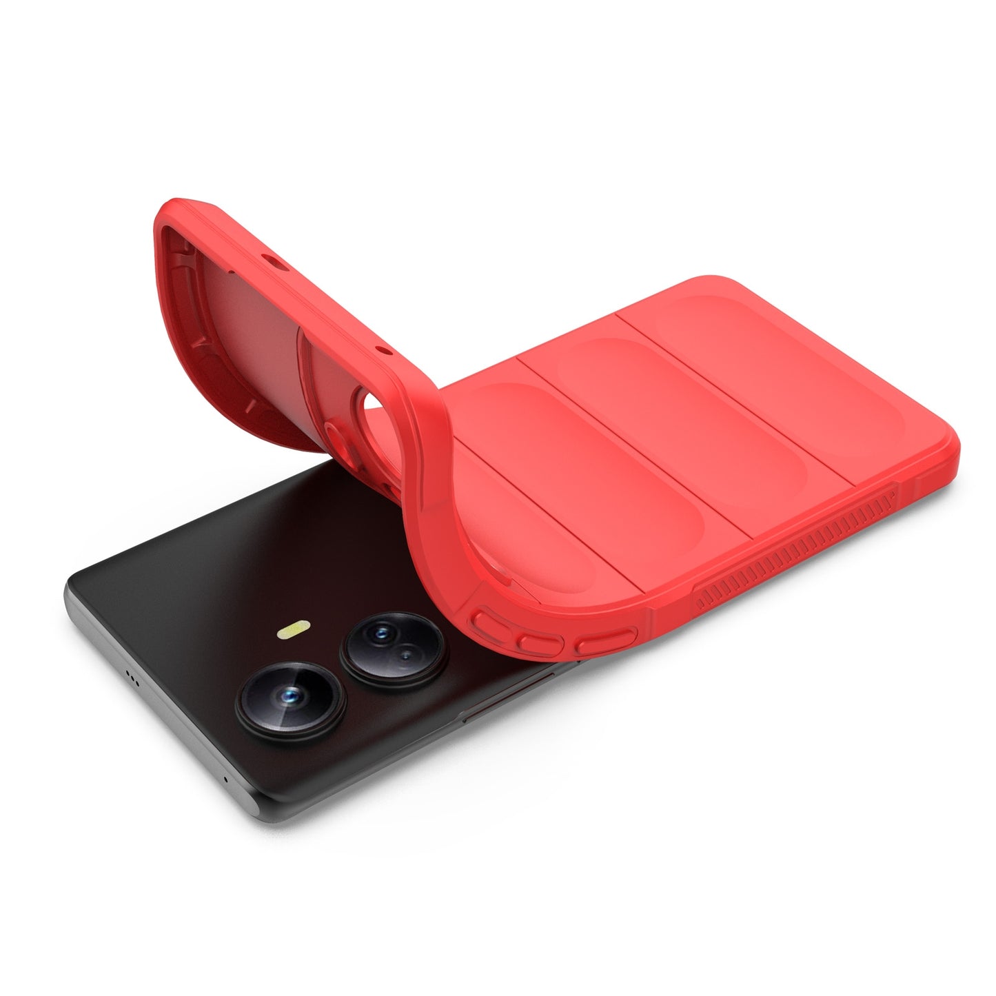 Realme 10 Pro 5G Magic Shield TPU + Flannel Phone Case - Stylish, Durable, and Lightweight Protection