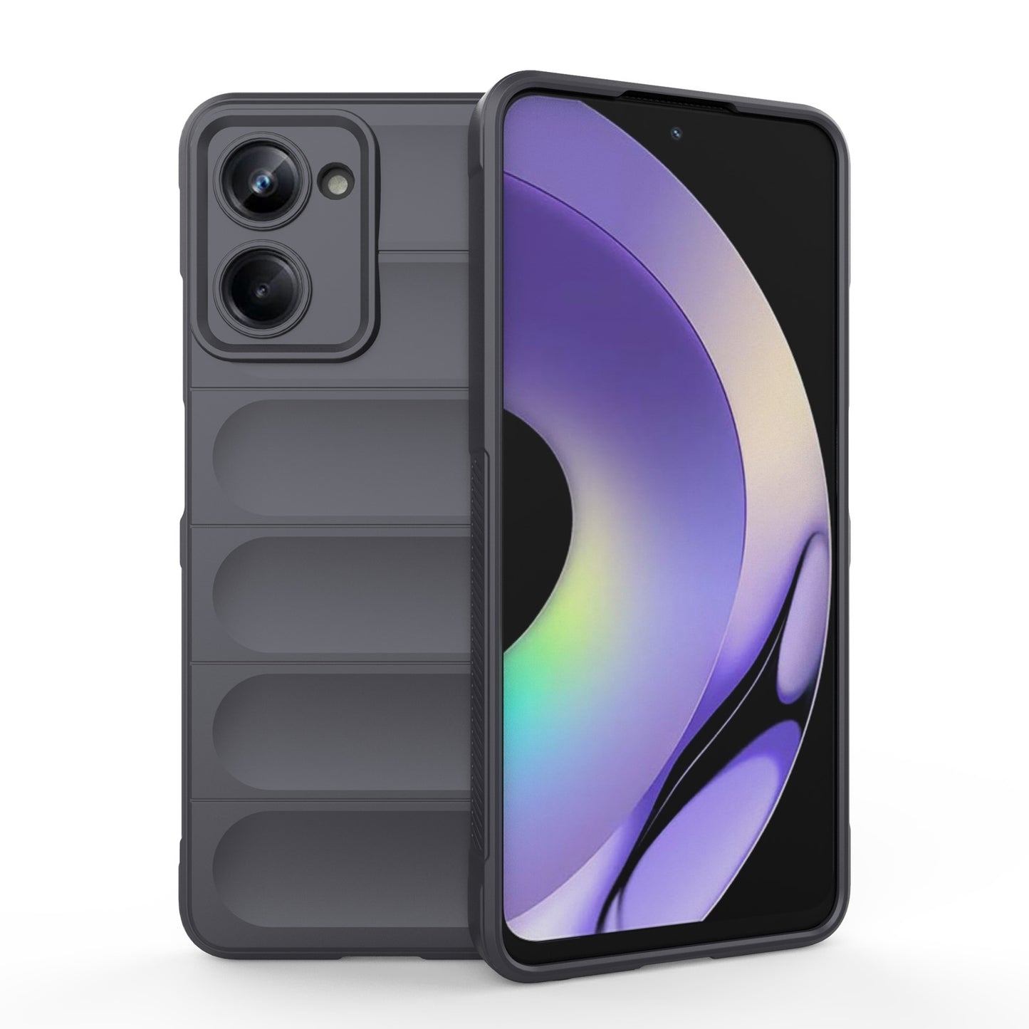 Realme 10 Pro 5G Magic Shield TPU + Flannel Phone Case - Stylish, Durable, and Lightweight Protection