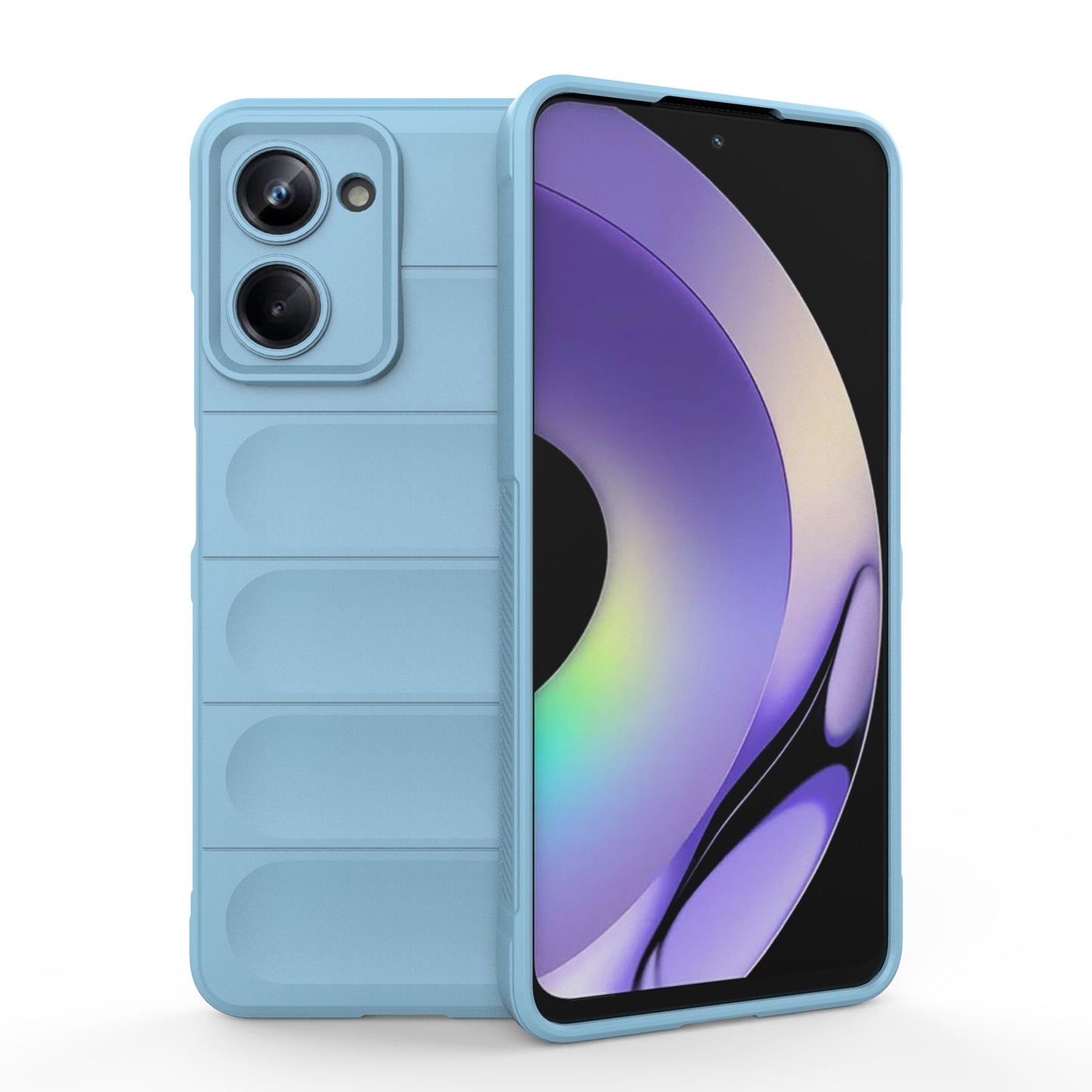 Realme 10 Pro 5G Magic Shield TPU + Flannel Phone Case - Stylish, Durable, and Lightweight Protection