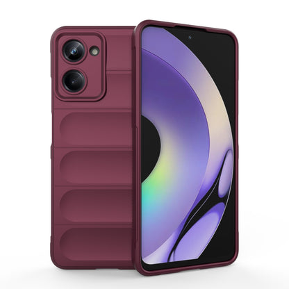 Realme 10 Pro 5G Magic Shield TPU + Flannel Phone Case - Stylish, Durable, and Lightweight Protection