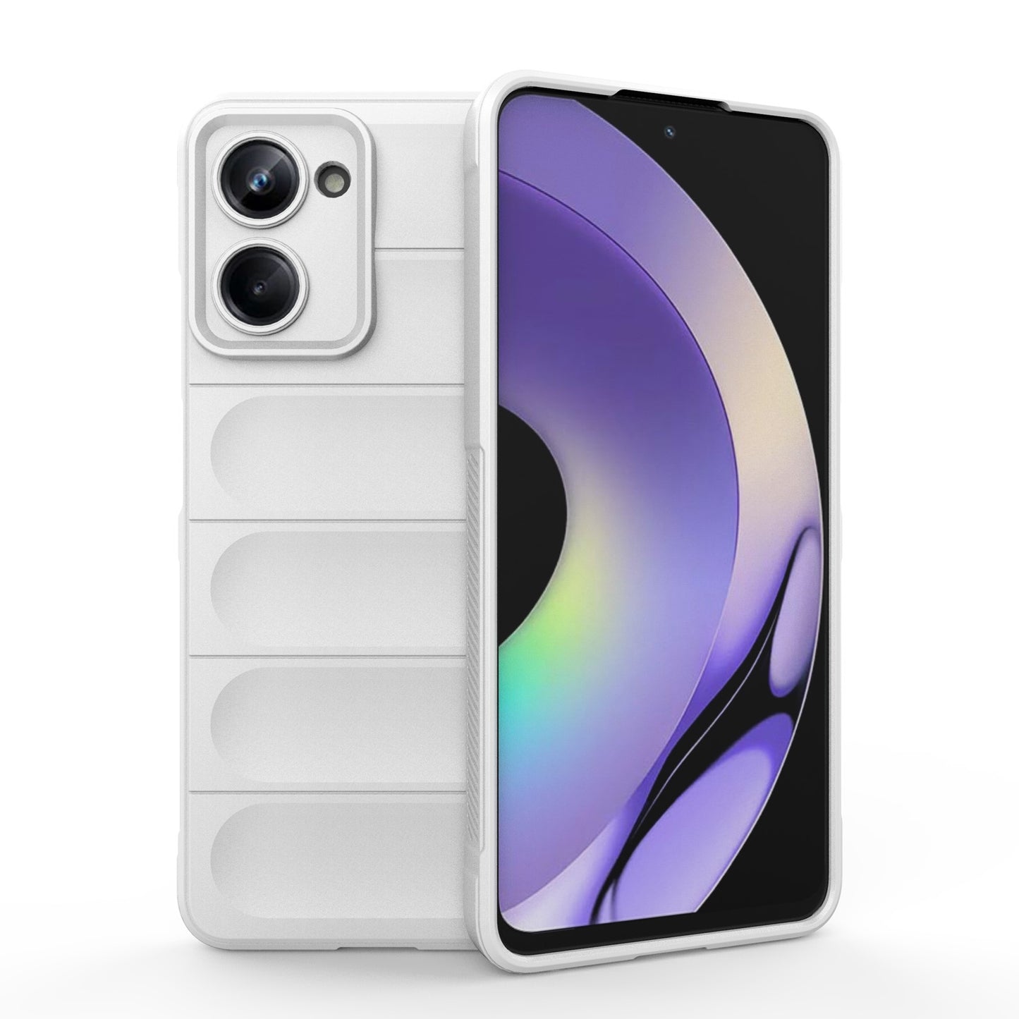 Realme 10 Pro 5G Magic Shield TPU + Flannel Phone Case - Stylish, Durable, and Lightweight Protection